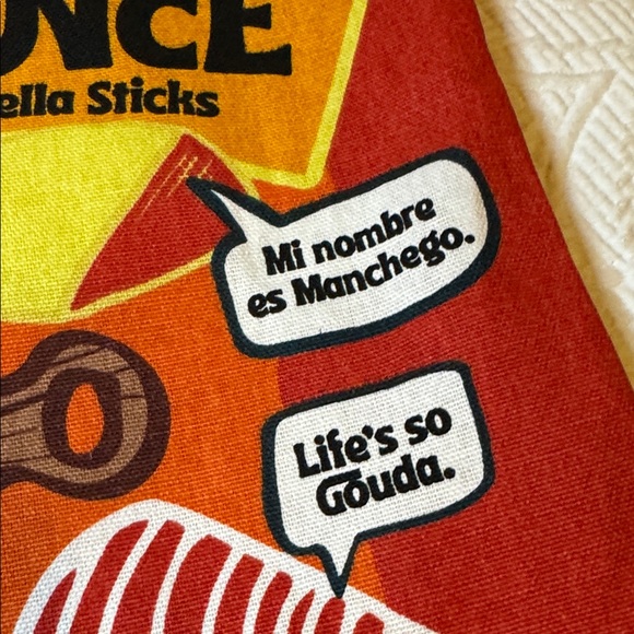 Trader Joe's Red Cheese Experience Tote Bag - Picture 5 of 7